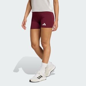 Adidas TECHFIT Volleyball Shorts, Size Medium, 4 Inches, New With Tags, Maroon